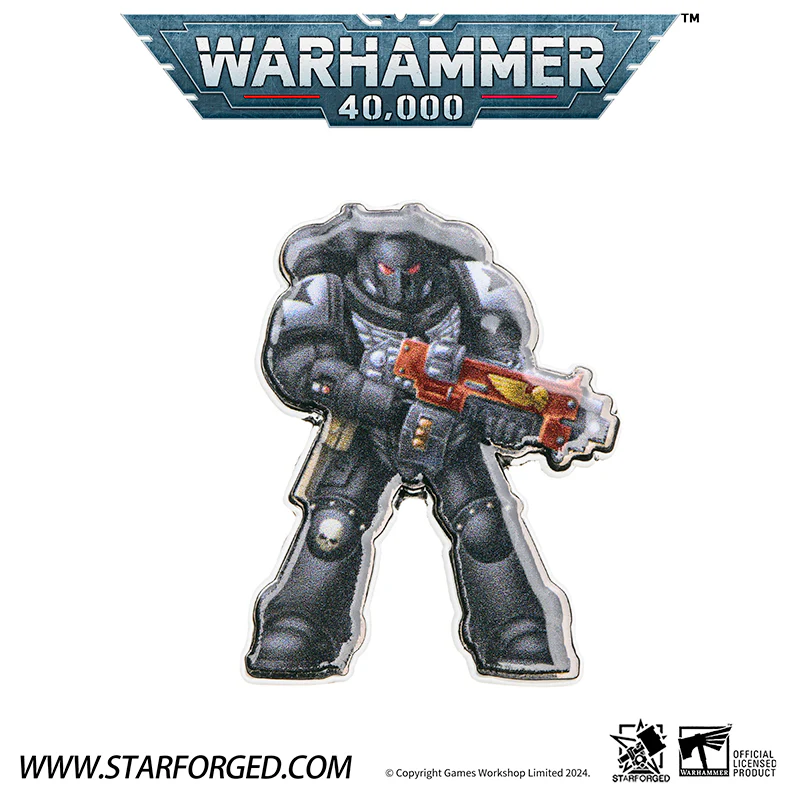 Starforged Warhammer 40K Primaris Space Marines PSM Chapter Pin Badge Refrigerator Magnet Other - Image 14