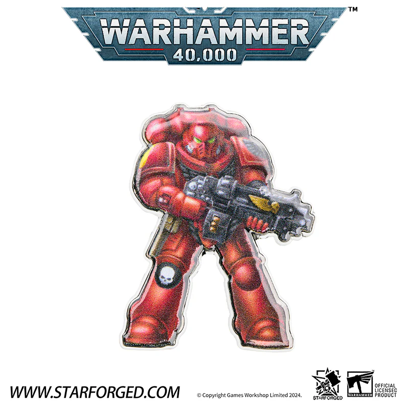 Starforged Warhammer 40K Primaris Space Marines PSM Chapter Pin Badge Refrigerator Magnet Other - Image 15