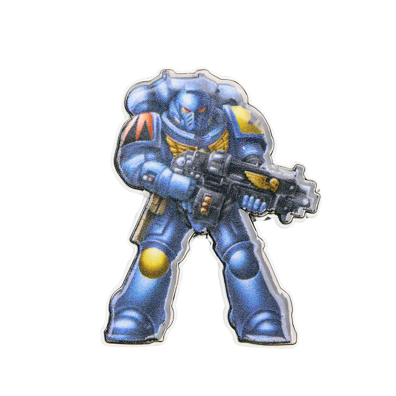 Starforged Warhammer 40K Primaris Space Marines PSM Chapter Pin Badge Refrigerator Magnet Other - Image 2