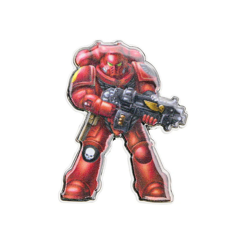 Starforged Warhammer 40K Primaris Space Marines PSM Chapter Pin Badge Refrigerator Magnet Other - Image 3