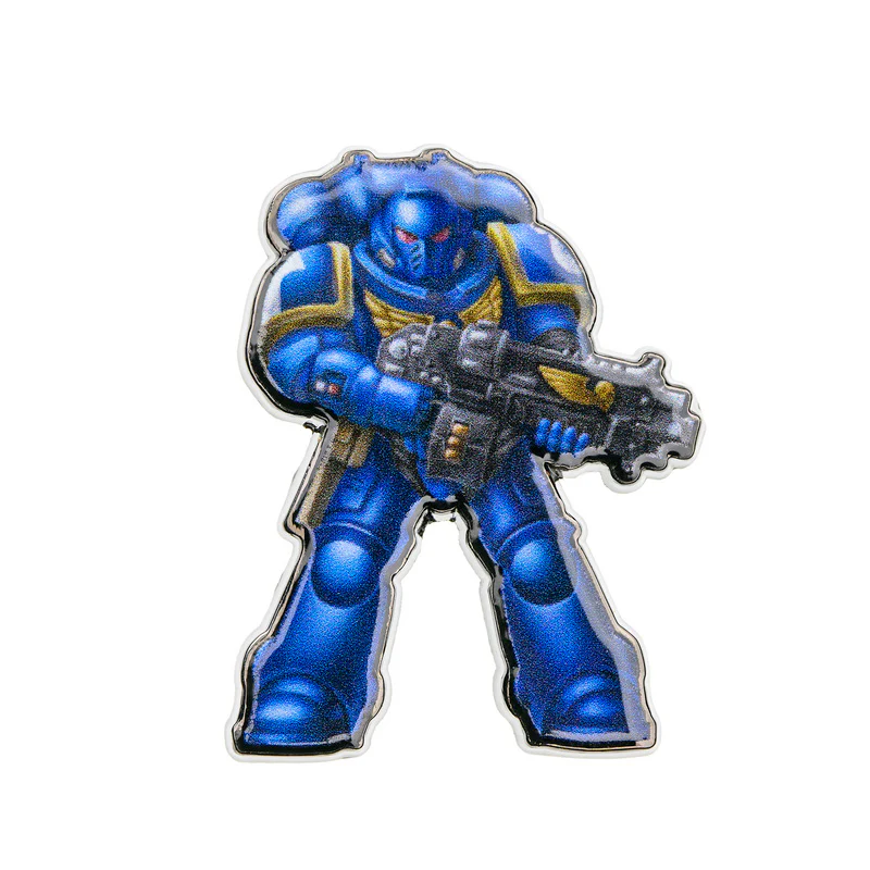 Starforged Warhammer 40K Primaris Space Marines PSM Chapter Pin Badge Refrigerator Magnet Other - Image 6
