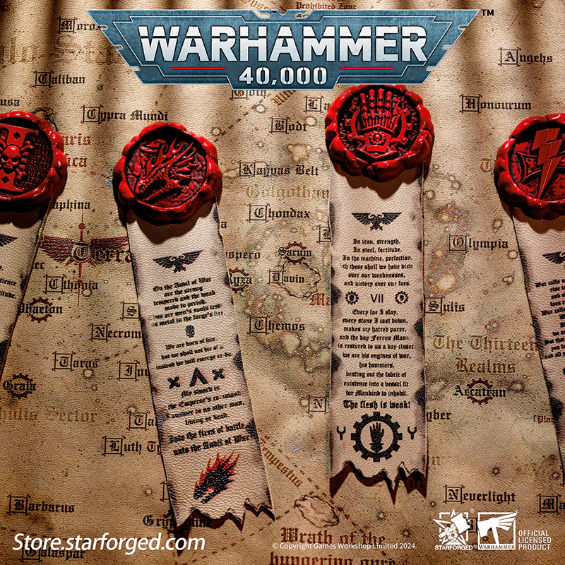 Starforged Warhammer 40K Purity Seals Salamanders & Deathwatch White Scars 2024 Set - Image 2