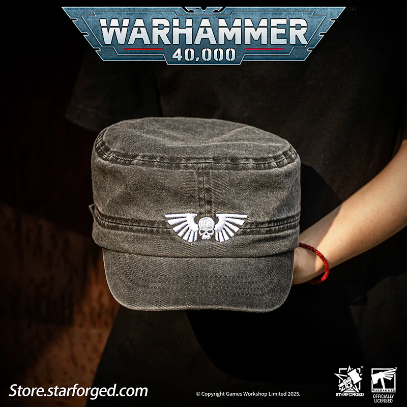 Starforged Warhammer 40K Religious Scions——Astra Militarum Tactics Cap Men's Fashion Clothes - Image 6