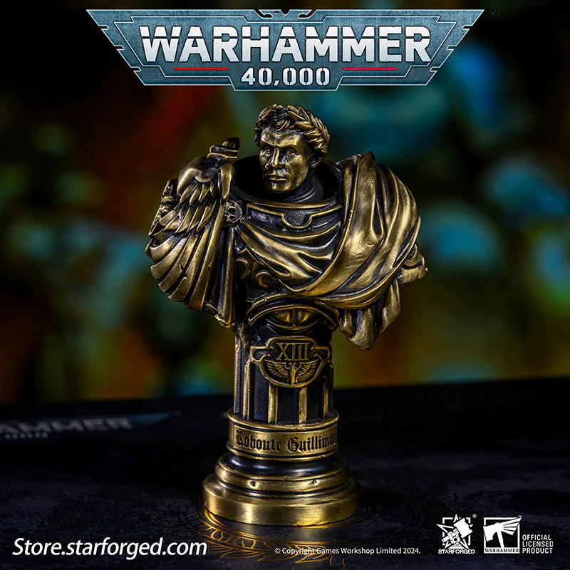 Starforged Warhammer 40K Seal of the Imperial Regent Roboute Guilliman Busts - Image 10