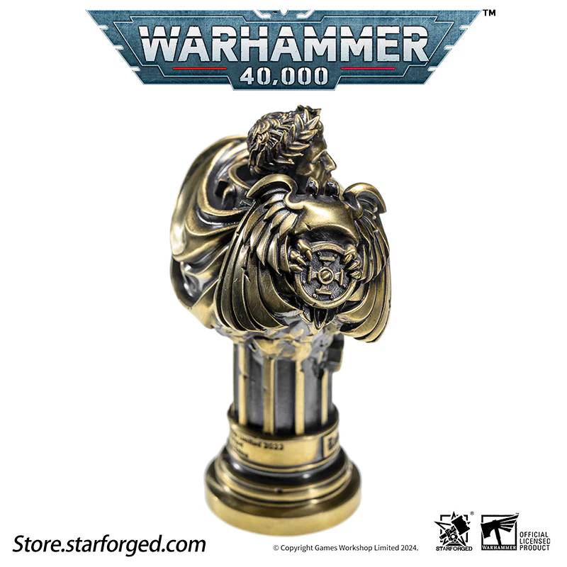 Starforged Warhammer 40K Seal of the Imperial Regent Roboute Guilliman Busts - Image 14