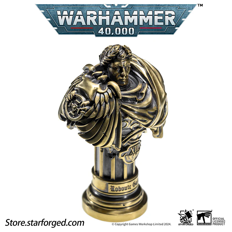 Starforged Warhammer 40K Seal of the Imperial Regent Roboute Guilliman Busts - Image 15