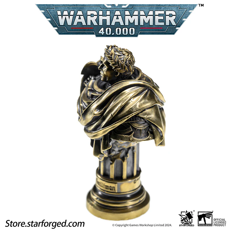 Starforged Warhammer 40K Seal of the Imperial Regent Roboute Guilliman Busts - Image 17