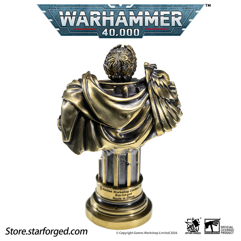 Starforged Warhammer 40K Seal of the Imperial Regent Roboute Guilliman Busts - Image 18