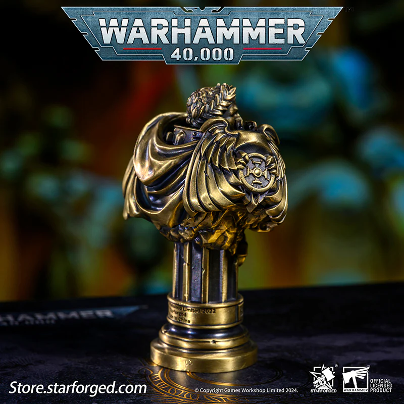 Starforged Warhammer 40K Seal of the Imperial Regent Roboute Guilliman Busts - Image 7