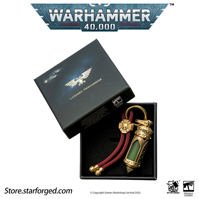 Starforged Warhammer 40K Space Marine Adeptus Astartes Martyrs Reliquary Pendant Men's Jewelry Accessories - Image 11