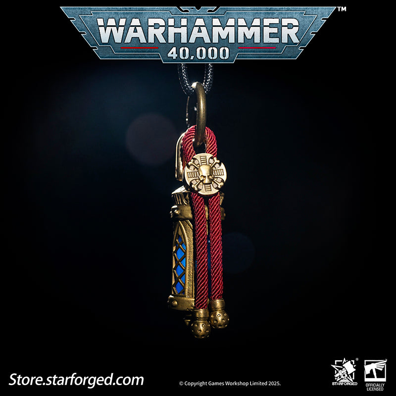 Starforged Warhammer 40K Space Marine Adeptus Astartes Martyrs Reliquary Pendant Men's Jewelry Accessories - Image 7