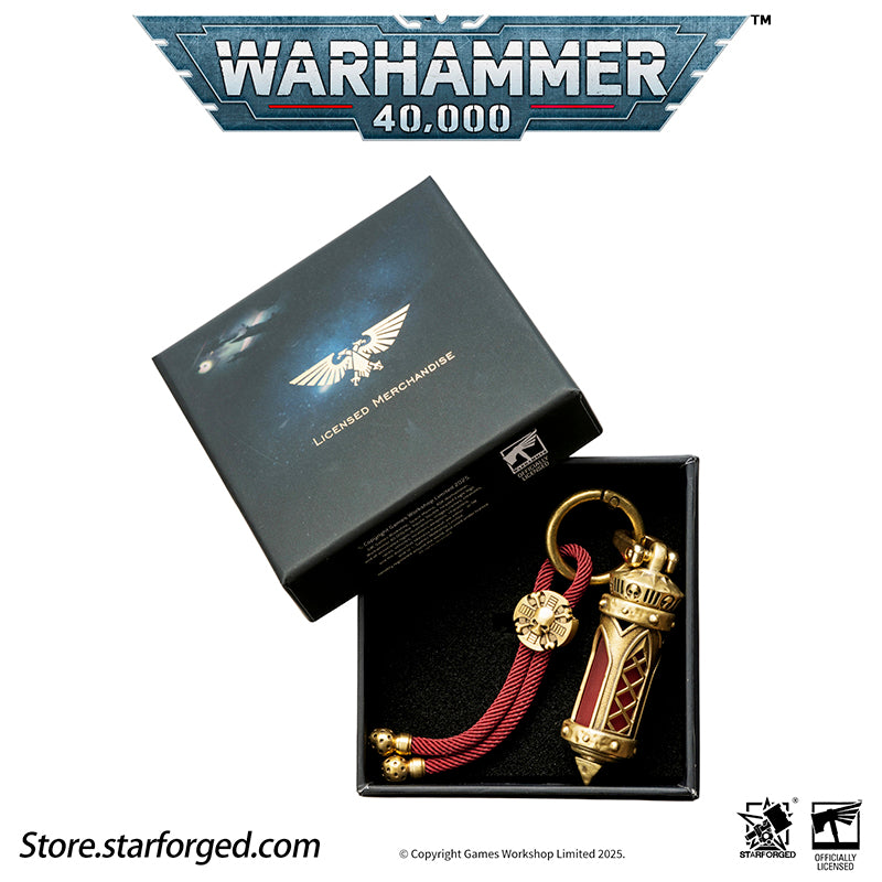 Starforged Warhammer 40K Space Marine Adeptus Astartes Martyrs Reliquary Pendant Men's Jewelry Accessories - Image 9