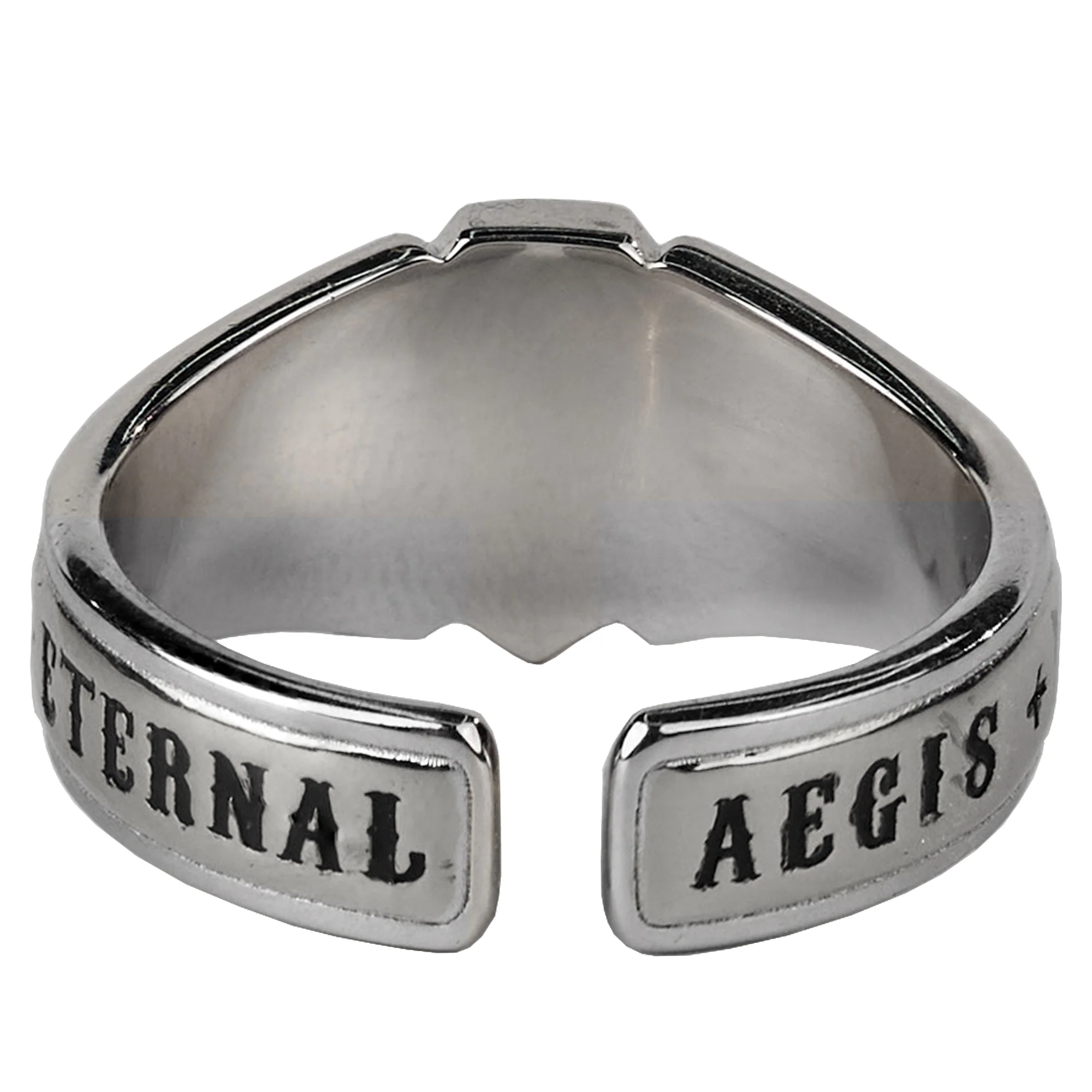 Starforged Warhammer 40K Space Marine Grey Knight Kaldor Draigo Oath ring Men's Gift Sterling Silver - Image 5