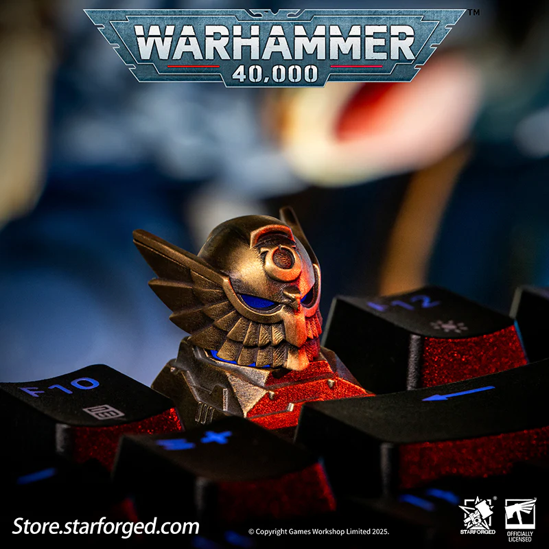 Starforged Warhammer 40K Space Marine Keycaps Keyboard Cap Birthday Gift Other - Image 11