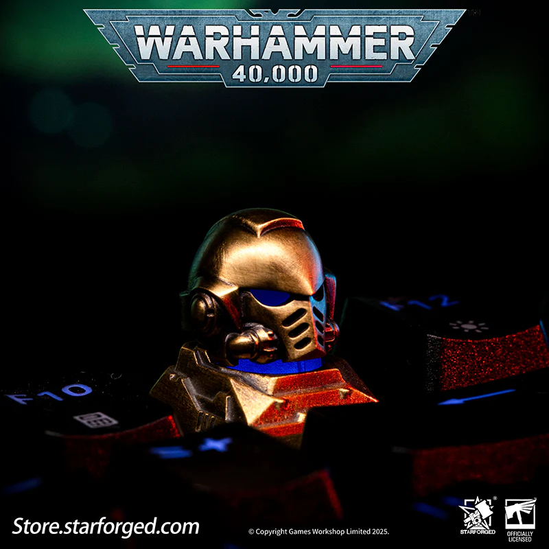Starforged Warhammer 40K Space Marine Keycaps Keyboard Cap Birthday Gift Other - Image 12