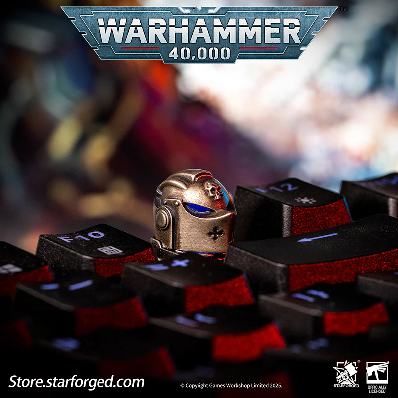 Starforged Warhammer 40K Space Marine Keycaps Keyboard Cap Birthday Gift Other - Image 15