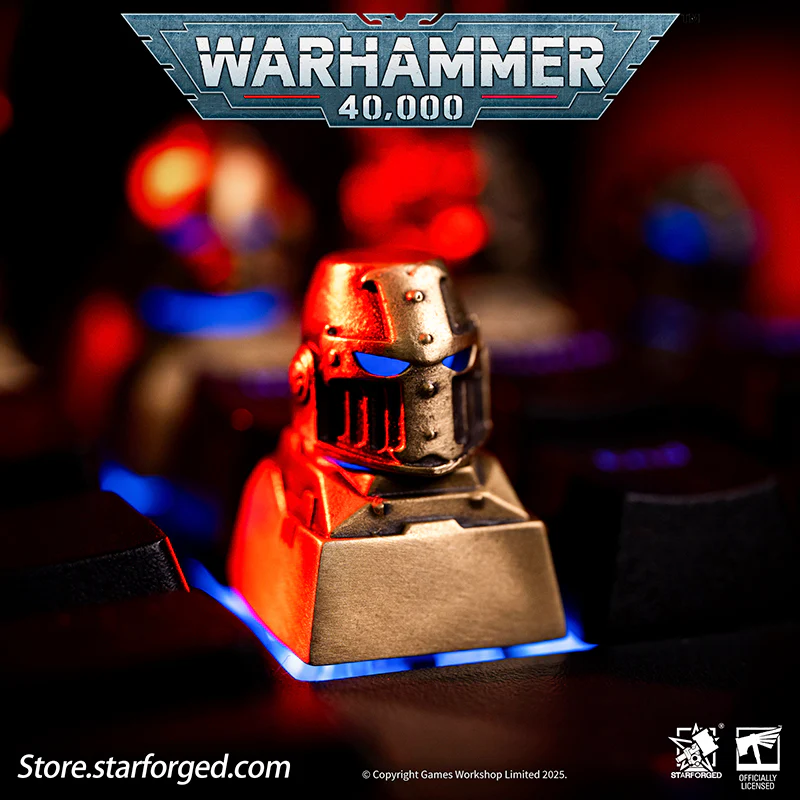 Starforged Warhammer 40K Space Marine Keycaps Keyboard Cap Birthday Gift Other - Image 21