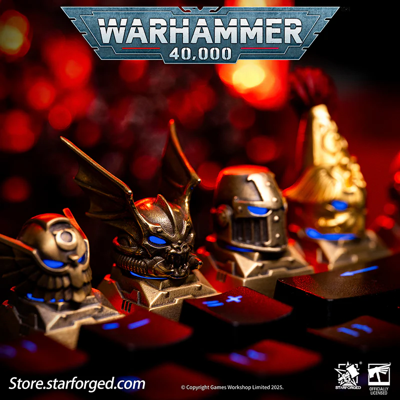 Starforged Warhammer 40K Space Marine Keycaps Keyboard Cap Birthday Gift Other - Image 22