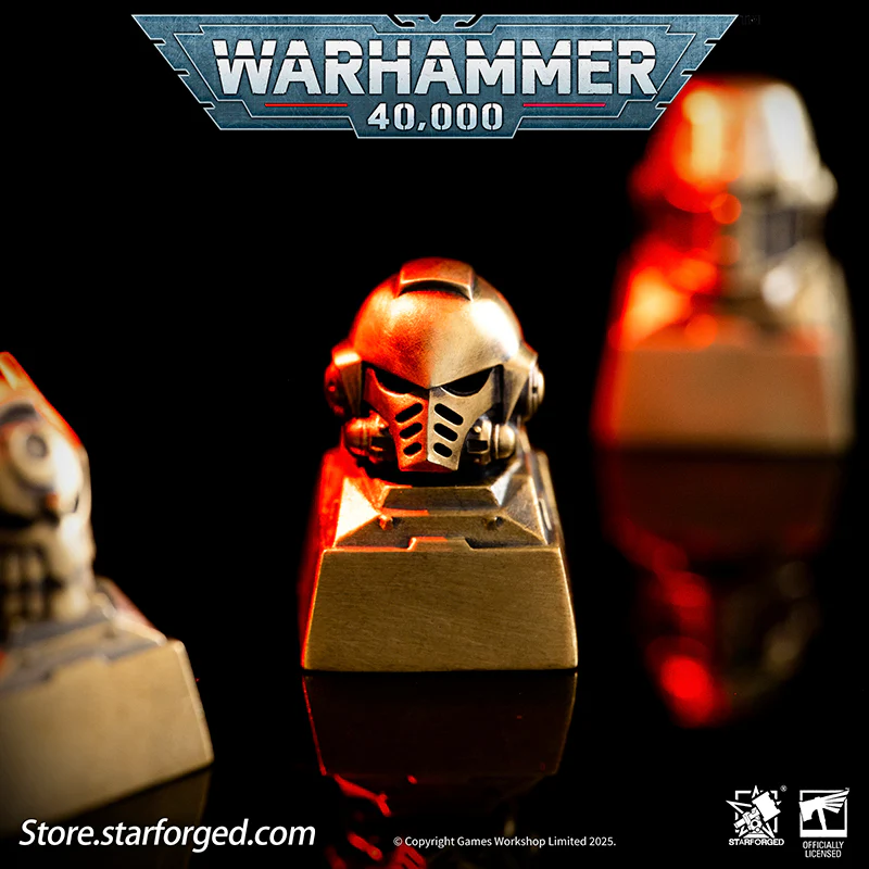 Starforged Warhammer 40K Space Marine Keycaps Keyboard Cap Birthday Gift Other - Image 32