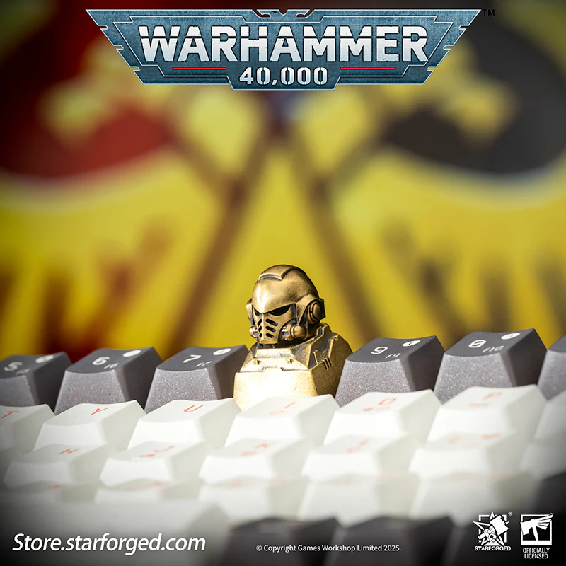 Starforged Warhammer 40K Space Marine Keycaps Keyboard Cap Birthday Gift Other - Image 33
