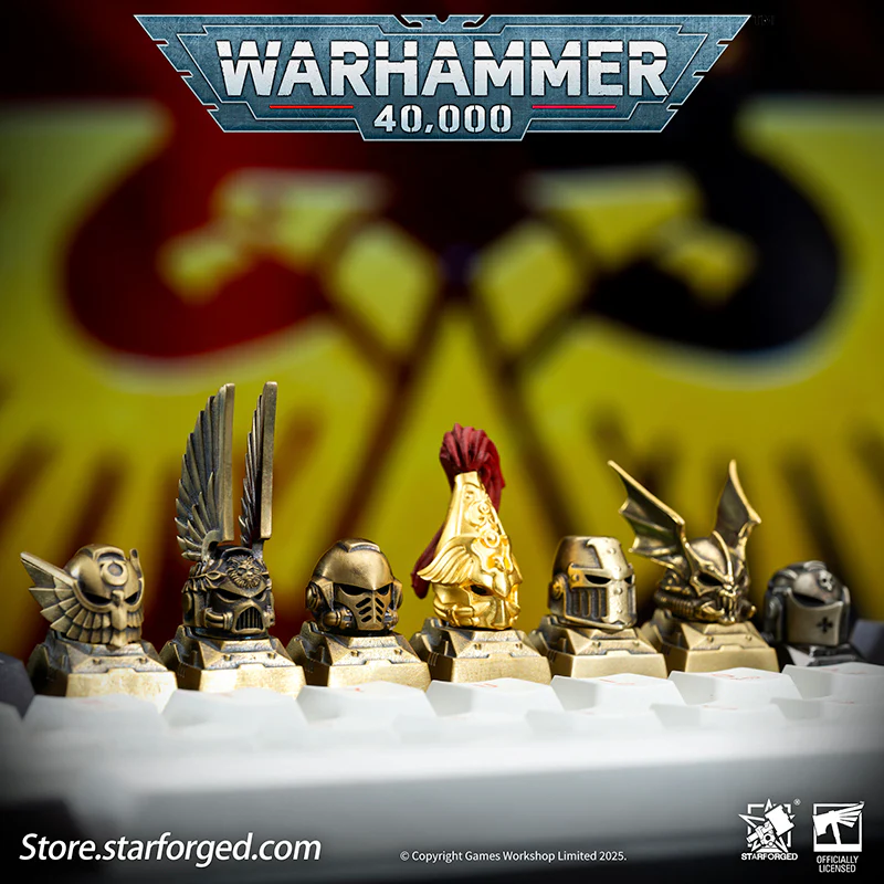 Starforged Warhammer 40K Space Marine Keycaps Keyboard Cap Birthday Gift Other - Image 5