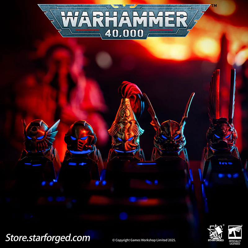 Starforged Warhammer 40K Space Marine Keycaps Keyboard Cap Birthday Gift Other - Image 6