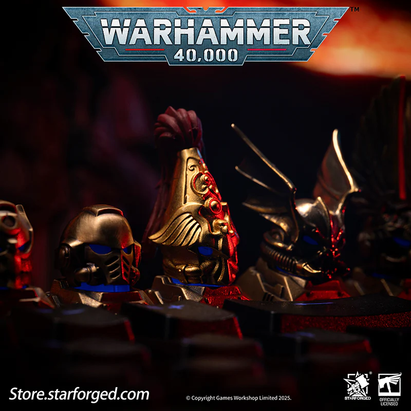 Starforged Warhammer 40K Space Marine Keycaps Keyboard Cap Birthday Gift Other - Image 8