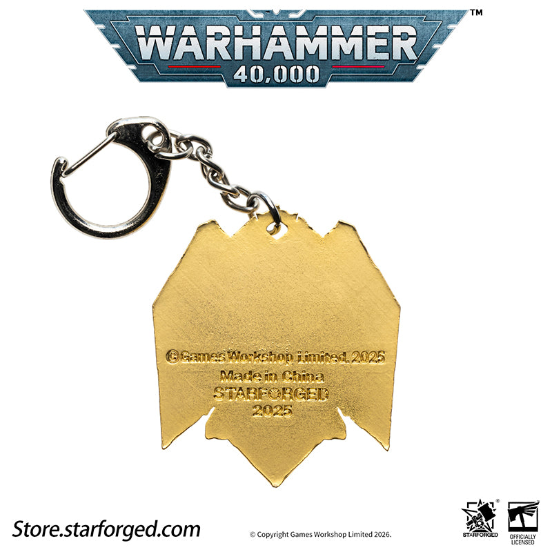 Starforged Warhammer 40K Space Marines Adeptus Custodes Signat Extremis Key Chain Men's Fashion Jewelry - Image 10