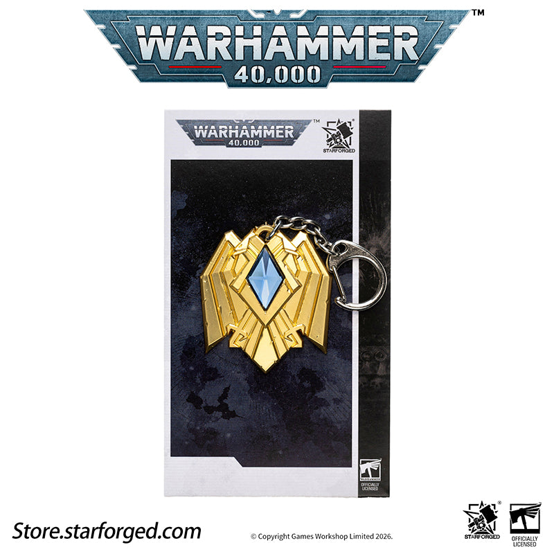 Starforged Warhammer 40K Space Marines Adeptus Custodes Signat Extremis Key Chain Men's Fashion Jewelry - Image 11