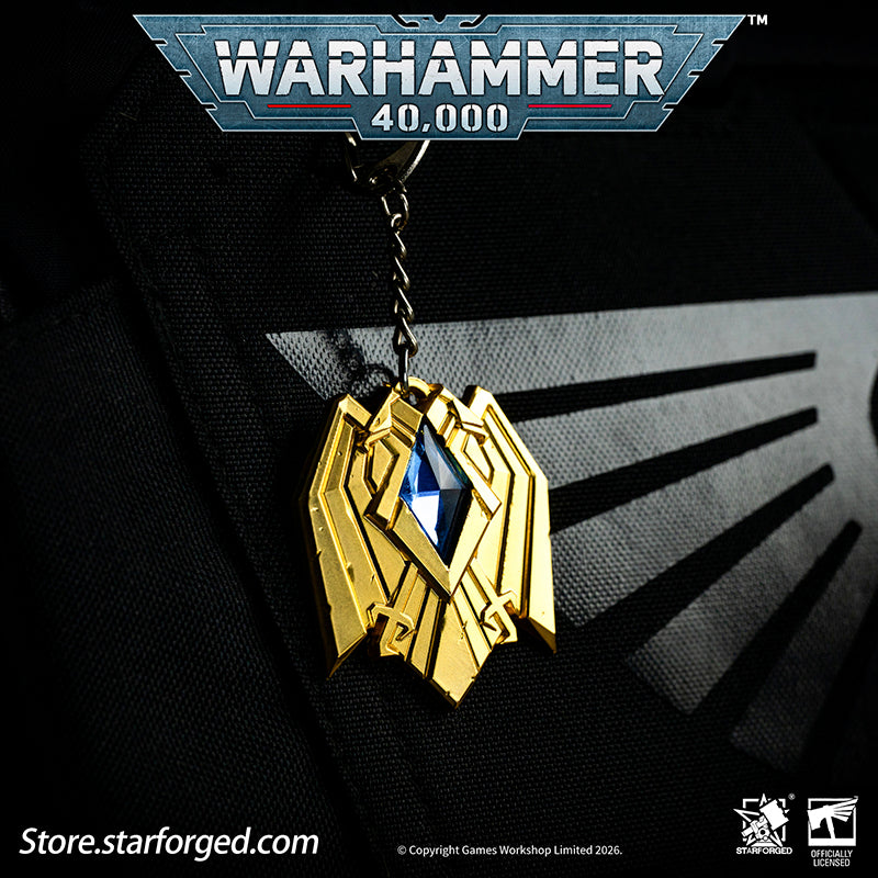 Starforged Warhammer 40K Space Marines Adeptus Custodes Signat Extremis Key Chain Men's Fashion Jewelry - Image 5