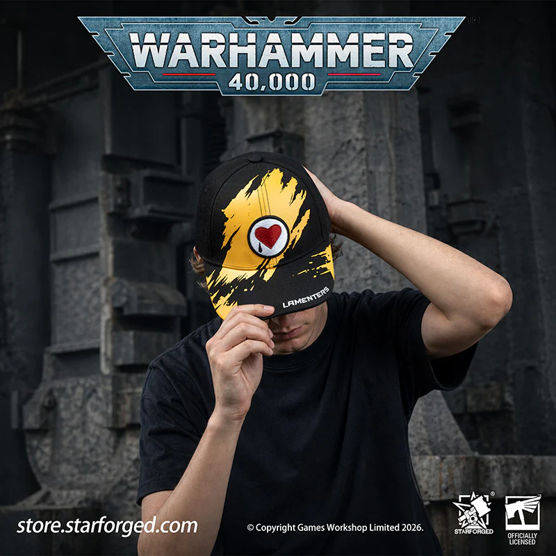 Starforged Warhammer 40K Space Marines Chapters Hats Wave 2 Death Wing Lanenters Mantis Warriors Carcharodons Blood Raven Wing Crimson Fists Flesh Tears Red Scorpion Snapback Baseball Peaked Cap Game Merchandise Warhammer Gifts Fashion Accessories - Image 16