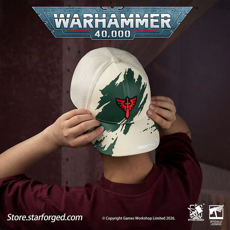 Starforged Warhammer 40K Space Marines Chapters Hats Wave 2 Death Wing Lanenters Mantis Warriors Carcharodons Blood Raven Wing Crimson Fists Flesh Tears Red Scorpion Snapback Baseball Peaked Cap Game Merchandise Warhammer Gifts Fashion Accessories - Image 30