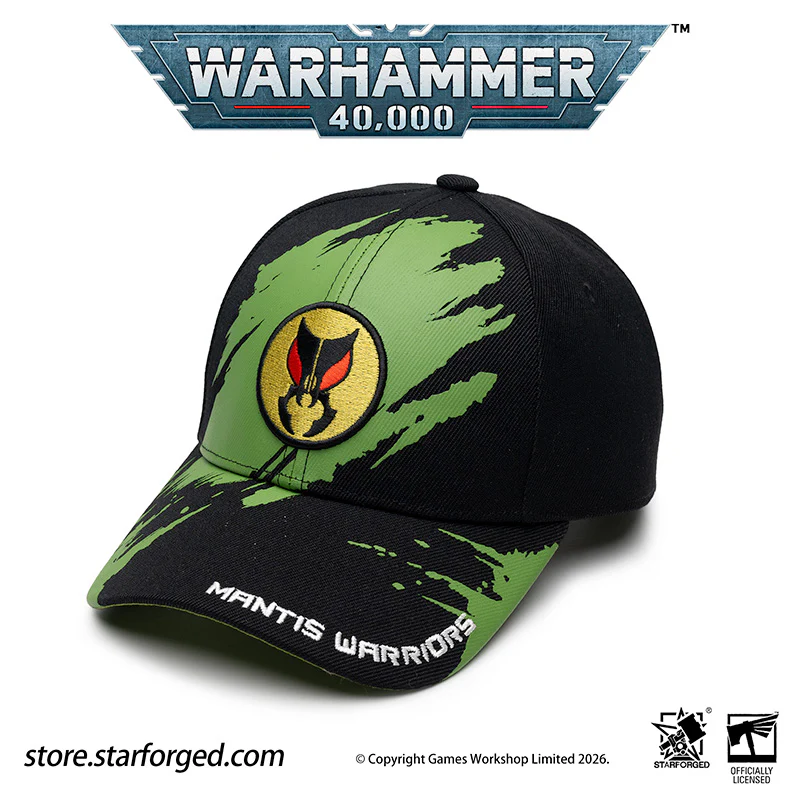 Starforged Warhammer 40K Space Marines Chapters Hats Wave 2 Death Wing Lanenters Mantis Warriors Carcharodons Blood Raven Wing Crimson Fists Flesh Tears Red Scorpion Snapback Baseball Peaked Cap Game Merchandise Warhammer Gifts Fashion Accessories - Image 5