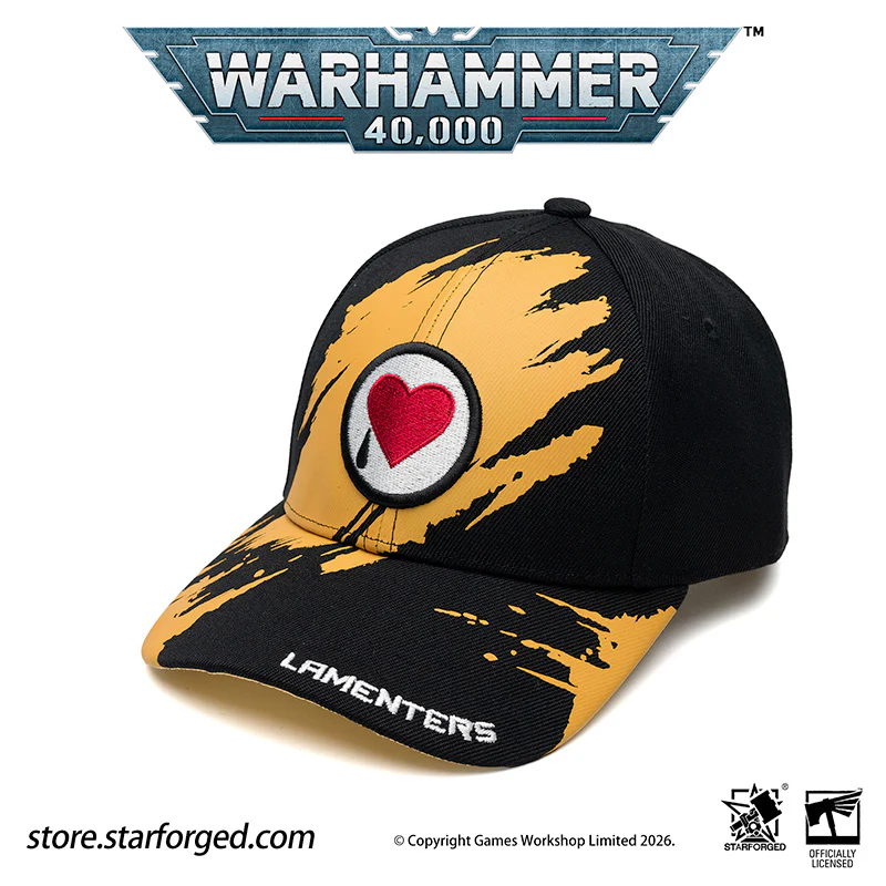 Starforged Warhammer 40K Space Marines Chapters Hats Wave 2 Death Wing Lanenters Mantis Warriors Carcharodons Blood Raven Wing Crimson Fists Flesh Tears Red Scorpion Snapback Baseball Peaked Cap Game Merchandise Warhammer Gifts Fashion Accessories - Image 9