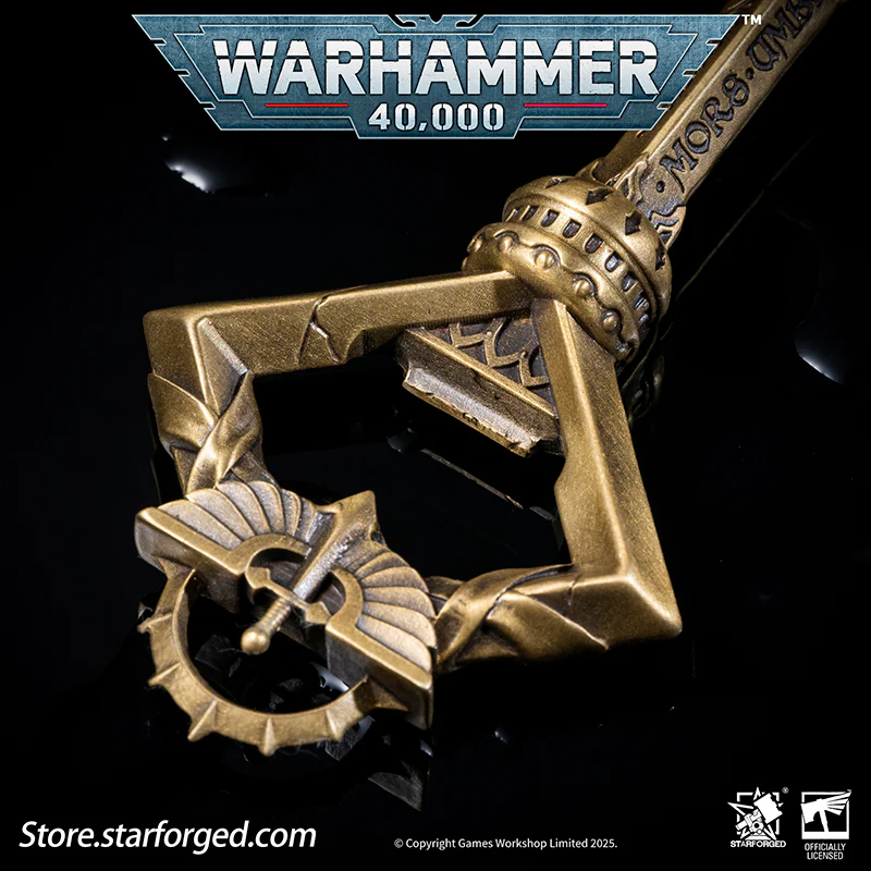 Starforged Warhammer 40K Space Marines Dark Angels Inner Circle Bottle Opener Men's Fashion Jewelry