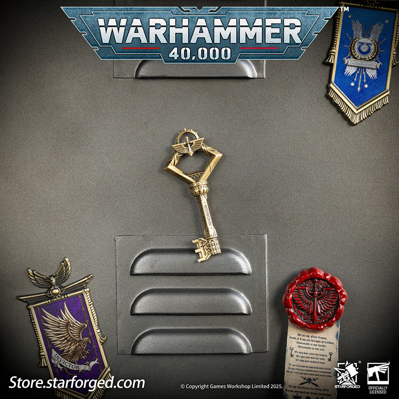 Starforged Warhammer 40K Space Marines Dark Angels Inner Circle Bottle Opener Men's Fashion Jewelry - Image 4