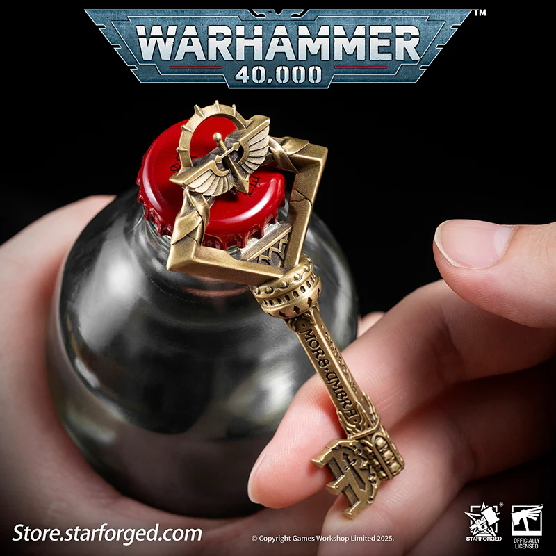 Starforged Warhammer 40K Space Marines Dark Angels Inner Circle Bottle Opener Men's Fashion Jewelry - Image 6