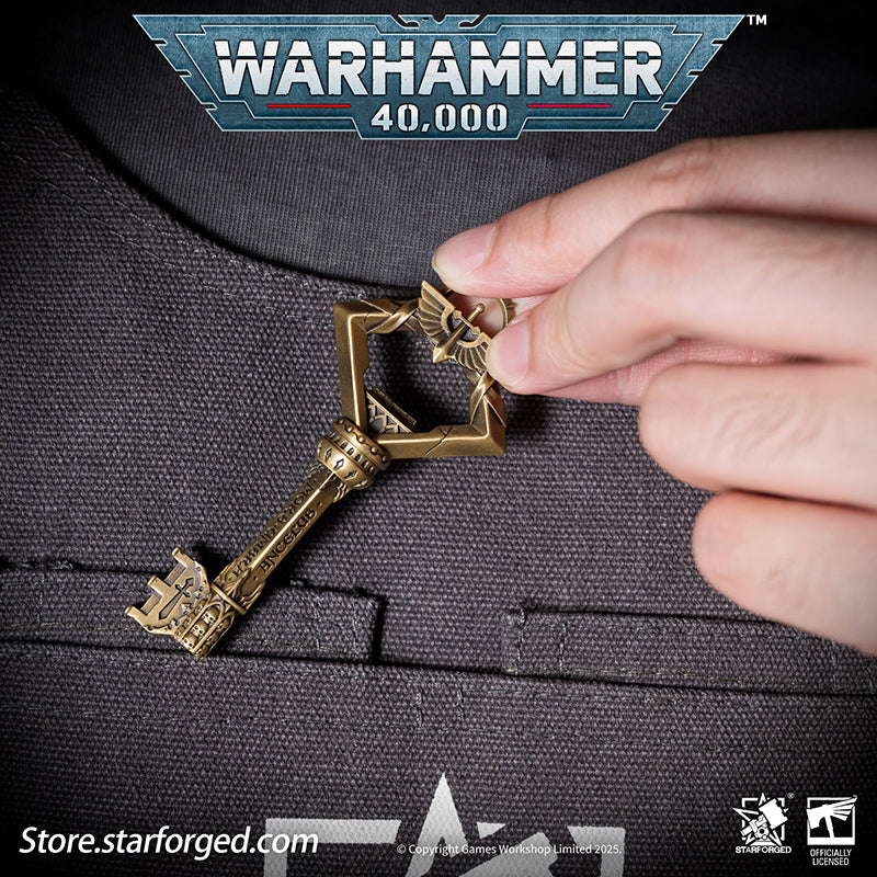 Starforged Warhammer 40K Space Marines Dark Angels Inner Circle Bottle Opener Men's Fashion Jewelry - Image 7