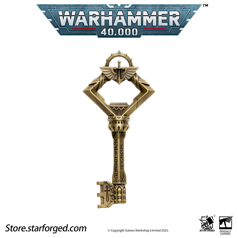 Starforged Warhammer 40K Space Marines Dark Angels Inner Circle Bottle Opener Men's Fashion Jewelry - Image 9