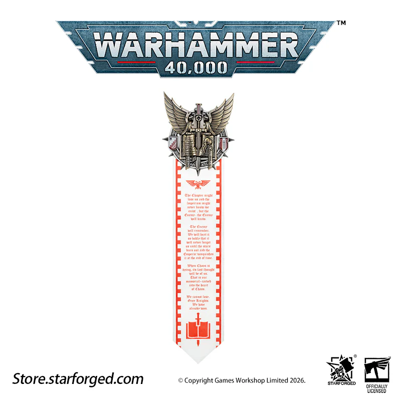 Starforged Warhammer 40K Space Marines Grey Knights Scroll Pin Heavy Badge Men's Fashion Jewelry Pin Badge - Image 11