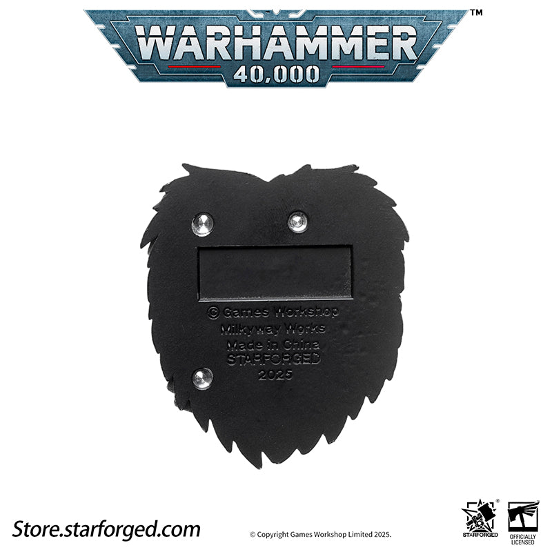 Starforged Warhammer 40K Space Marines Raven Guard Scroll Seal Badge Pin Men's Jewelry Accessories - Image 9