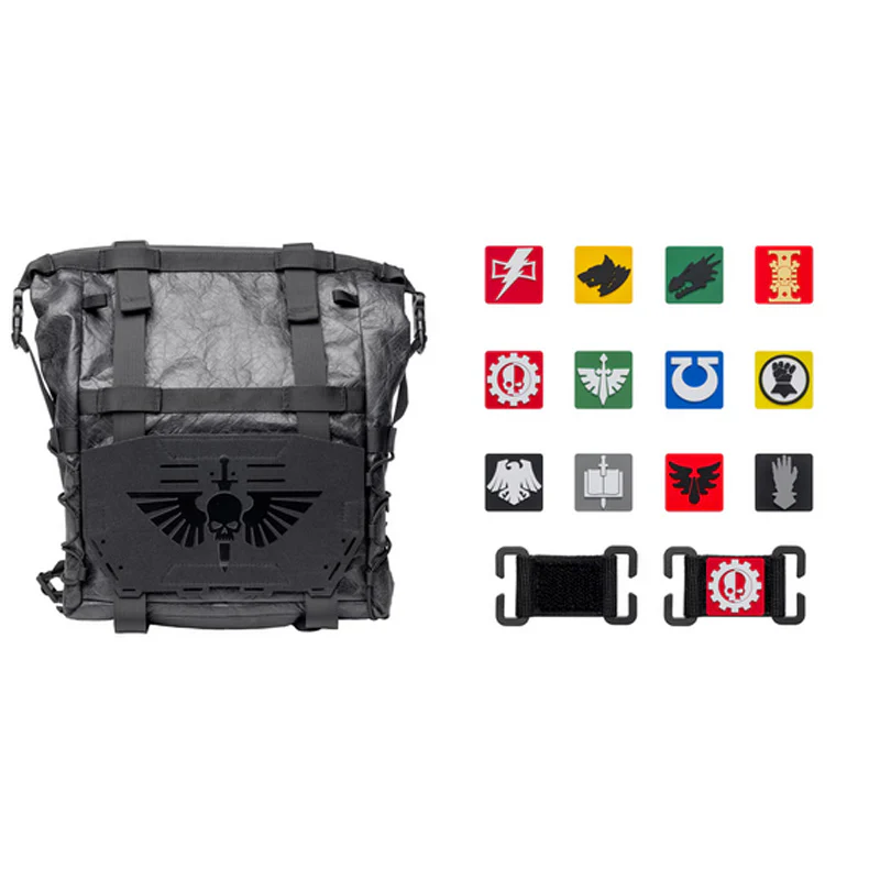 Starforged Warhammer 40K Space Marins Astartes Tatical Bike Travel Bag Warhammer Fashion Accessories - Image 20