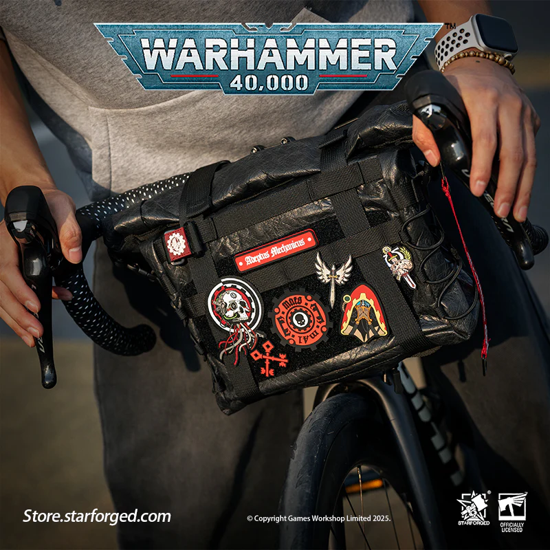 Starforged Warhammer 40K Space Marins Astartes Tatical Bike Travel Bag Warhammer Fashion Accessories - Image 4