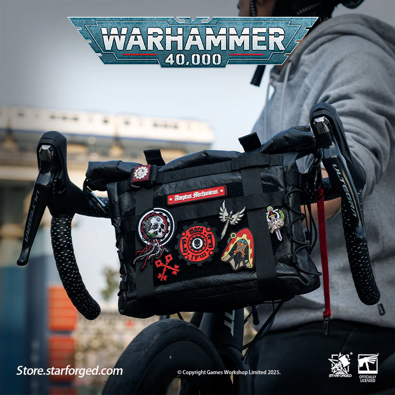 Starforged Warhammer 40K Space Marins Astartes Tatical Bike Travel Bag Warhammer Fashion Accessories - Image 5