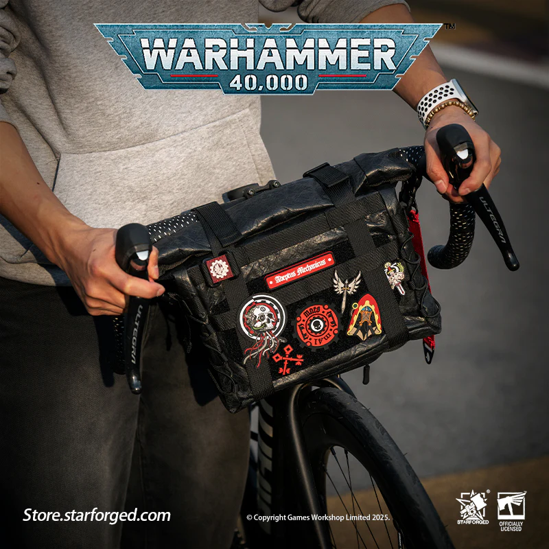 Starforged Warhammer 40K Space Marins Astartes Tatical Bike Travel Bag Warhammer Fashion Accessories - Image 6