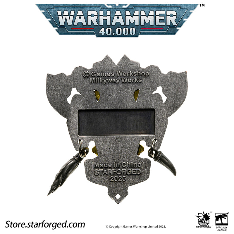 Starforged Warhammer 40K Space Wolves Honour of Fenris Seal Badge - Image 9