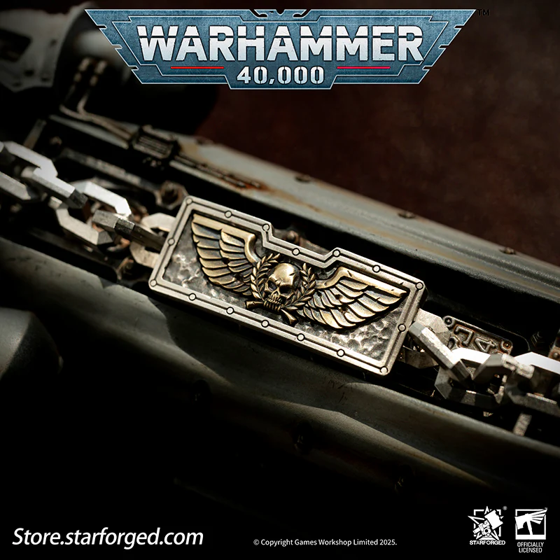 Starforged Warhammer 40K Steel Oath of Imperial Guardsmen Bracelet Men's Jewelry Accessories - Image 3