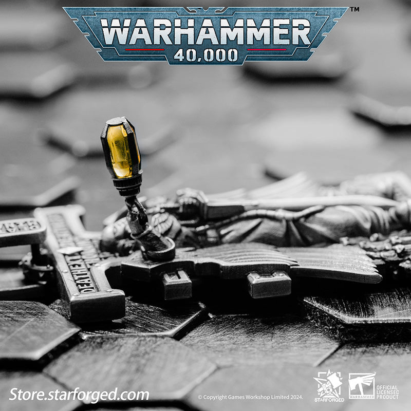 Starforged Warhammer 40K Stigmata of ShadowBreaker Men's Sterling Silver Pendant Necklace - Image 5