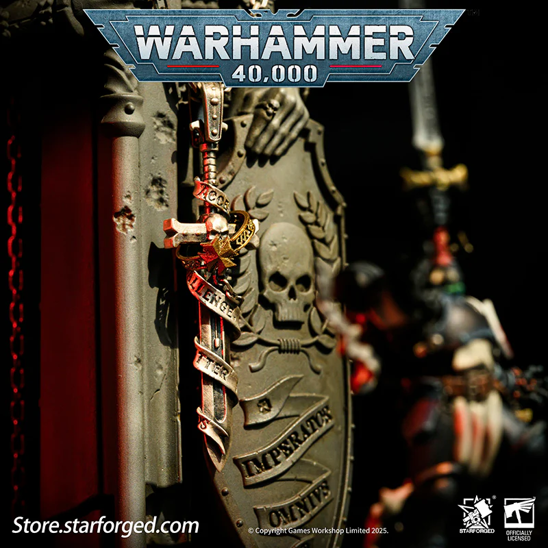 Starforged Warhammer 40K Sword Of The High Marshal Necklace Pendant Men's Jewelry Birthday Gift - Image 5