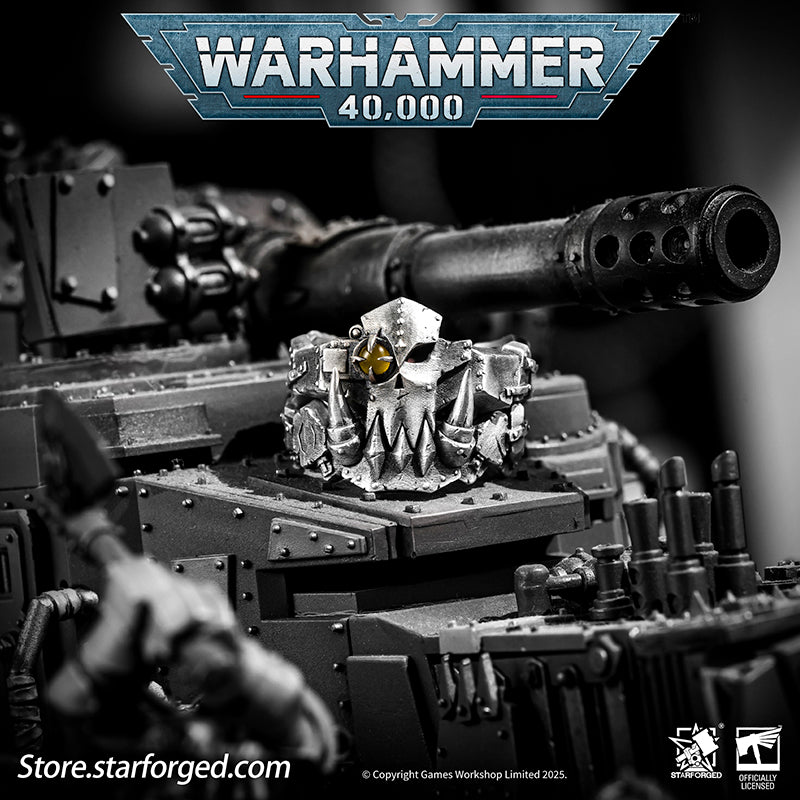 Starforged Warhammer 40K The couple ring of Gork and Mork Greenskins Orkz Silver Rings Accessories Jewelry